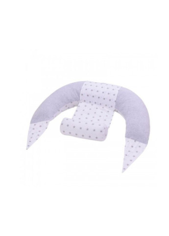 Подушка для годування Comfort Lux Velour stars grey 200х75 (302.04.2) Верес (254082247)