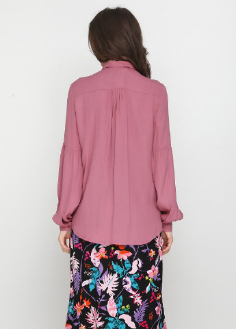 Розовая демисезонная блуза MBYM