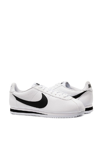 Белые всесезонные кроссовки Nike CLASSIC CORTEZ LEATHER