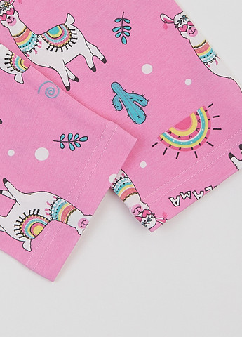 Комбінований літній комплект (футболка, бриджі) Ляля