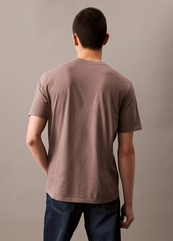 Коричнева футболка Calvin Klein