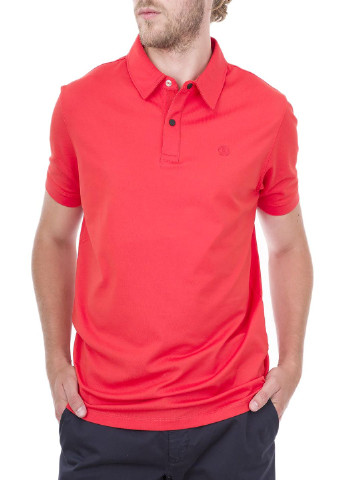 Оранжевая мужская футболка поло Bogner однотонная