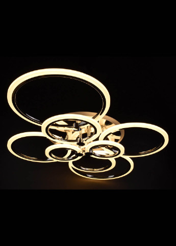 Люстра стельова LED з пультом A2374 / 8-RGB-ch Хром 14х80х103 см. Handmade (234540147)