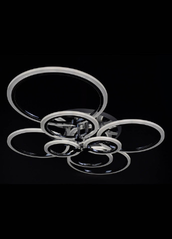 Люстра стельова LED з пультом A2374 / 8-RGB-ch Хром 14х80х103 см. Handmade (234540147)