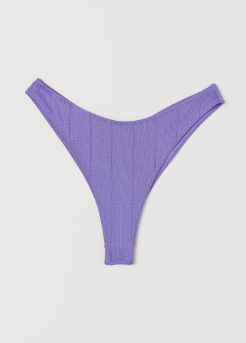 Фиолетовые купальные трусики-плавки однотонные H&M