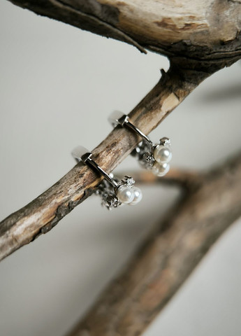 Серьги Silver Flame (350941283)