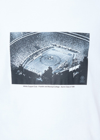 Белая футболка Franklin & Marshall