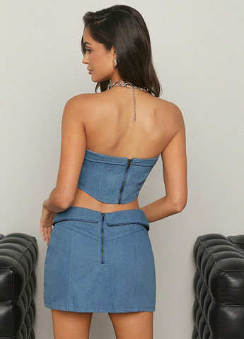 Костюм (топ, спідниця) SHEIN (325828127)