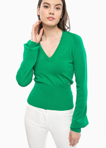 Зелений демісезонний пуловер пуловер Guess by Marciano
