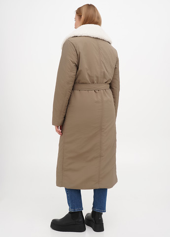 Оливкова (хакі) демісезонна куртка куртка-пальто Boohoo