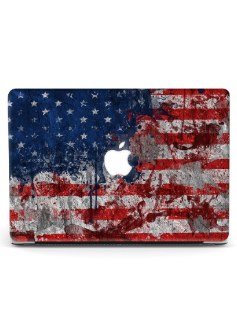 Чохол пластиковий для Apple MacBook Pro 13 A1278 Американський прапор (American Flag) (6347-1882) MobiPrint (218531575)