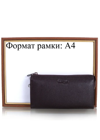 Мужская кожаная борсетка 20х11х3,5 см Karya (242187922)