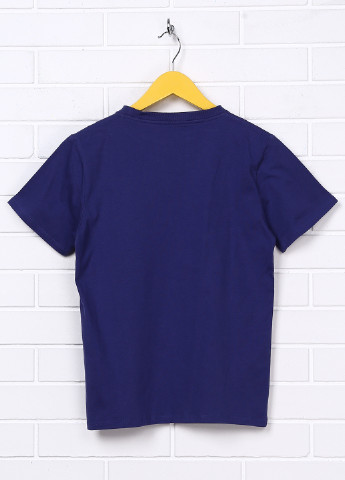 Фиолетовая летняя футболка с коротким рукавом Billabong