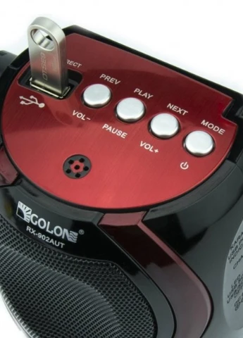 Портативная колонка RX-678 10Вт USB, AUX, FM, Bluetooth черная (lp-72959) XPRO (254455890)