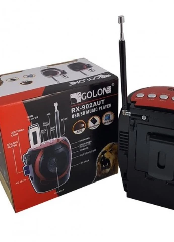 Портативная колонка RX-678 10Вт USB, AUX, FM, Bluetooth черная (lp-72959) XPRO (254455890)