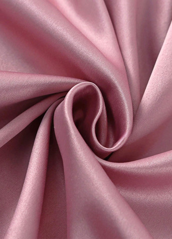 Світло-рожева коктейльна сукня на запах SHEIN однотонна