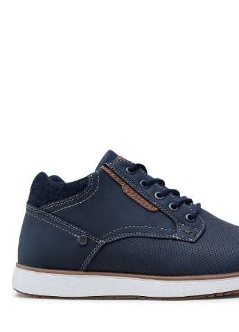 Синие осенние черевики mp07-01473-04 Lanetti