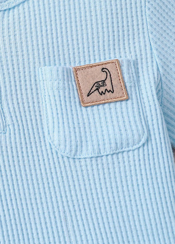 Блакитна всесезон піжама (футболка, шорти) футболка + шорти SHEIN