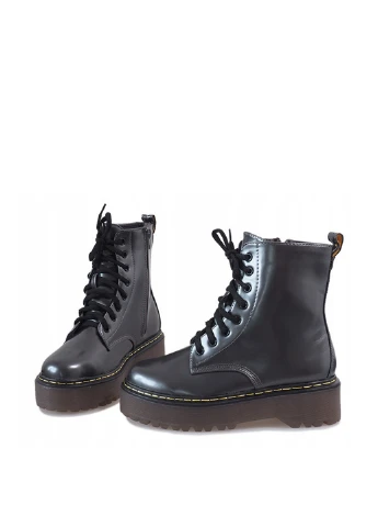 Осенние ботинки Lucky Shoes со шнуровкой из искусственной кожи