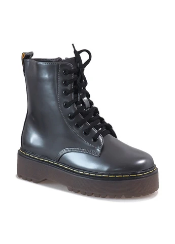 Осенние ботинки Lucky Shoes со шнуровкой из искусственной кожи
