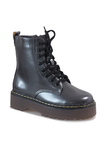 Осенние ботинки Lucky Shoes со шнуровкой из искусственной кожи