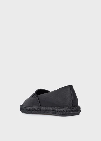 чорні еспадрилі Calvin Klein однотонний (328000788)