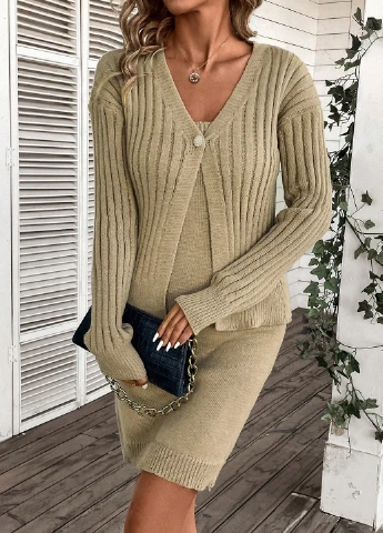Костюм (кардиган, сукня) SHEIN (311506842)
