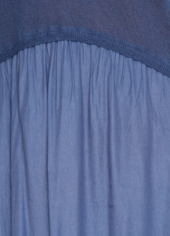 Синее кэжуал платье Melody Maker однотонное