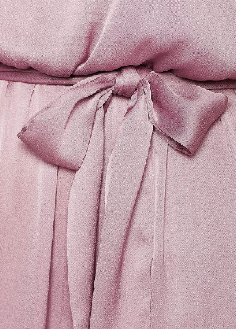 Розовое вечернее платье Little Mistress однотонное
