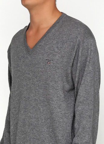 Темно-серый демисезонный пуловер пуловер Gant