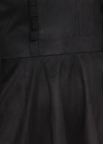 Черное кэжуал платье Heaven однотонное