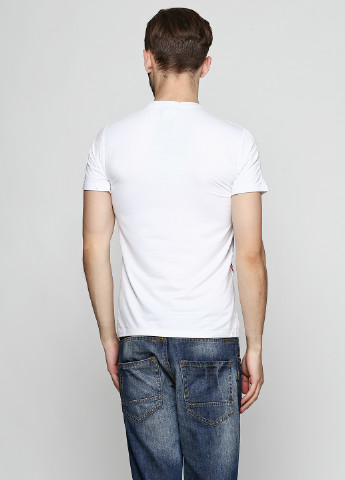 Біла демісезонна футболка з коротким рукавом Barocello