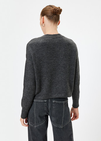 Темно-сірий демісезонний пуловер пуловер KOTON