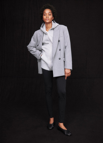 Черные демисезонные леггинсы для беременных H&M