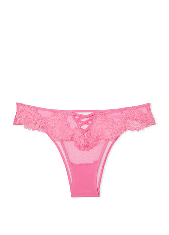 Рожевий демісезонний комплект (бюстьє, трусики) Victoria's Secret