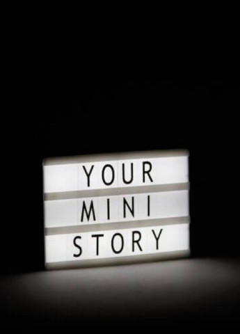 Ментоловый Лайтбокс А6. Lightbox 80 букв No Brand (252821803)