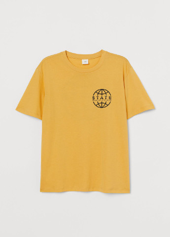 Жовта футболка H&M