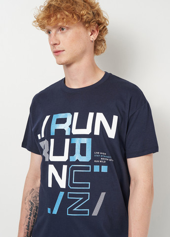 Темно-синя футболка Sol's Regent