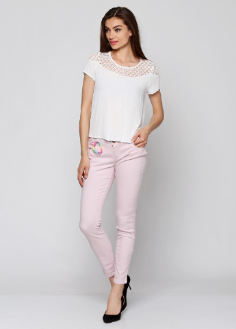 Розовые кэжуал летние зауженные брюки Fresh Made