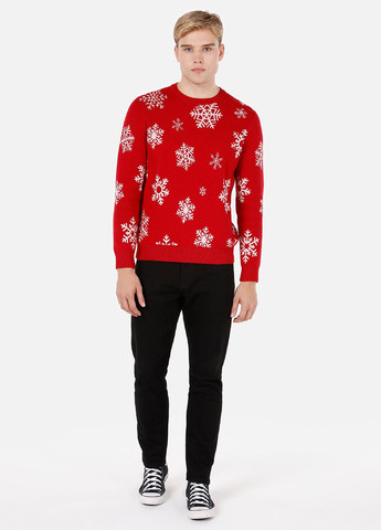 Красный демисезонный джемпер джемпер Colin's