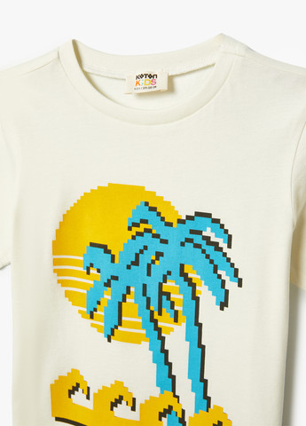 Молочна літня футболка KOTON