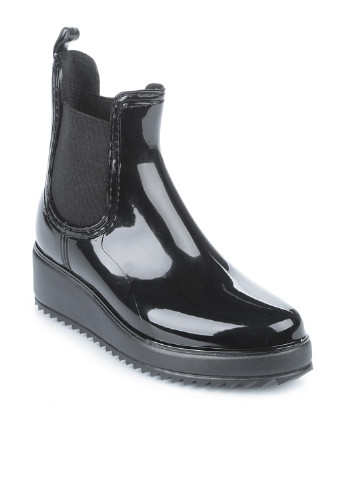 Черные резиновые ботинки Casual