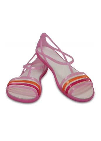 Розовые босоножки Crocs