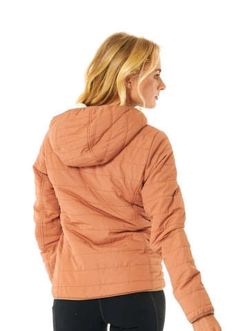 Коричневая демисезонная куртка Rip Curl Anti-Series Anoeta