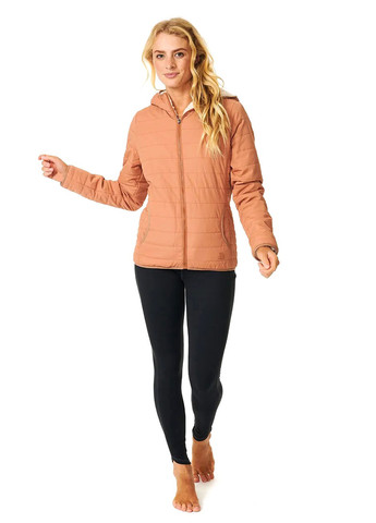 Коричневая демисезонная куртка Rip Curl Anti-Series Anoeta