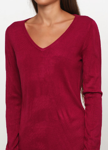Бордовый демисезонный пуловер пуловер CHD