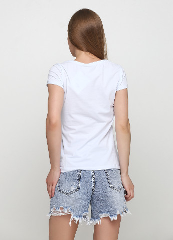 Белая летняя футболка Monte Cervino