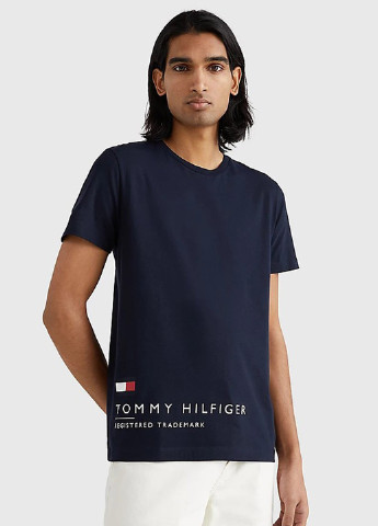 Темно-синя футболка Tommy Hilfiger