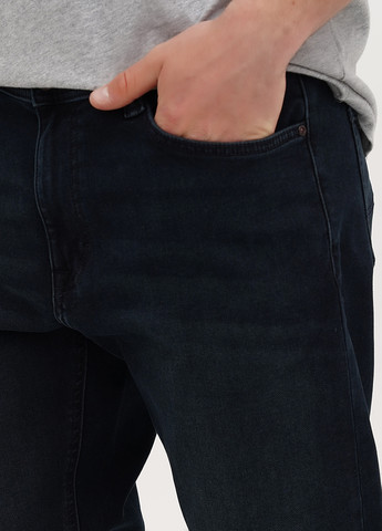 Черные демисезонные слим джинсы Oregon Slim K Mustang