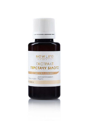 Рослинний екстракт Перстачу білого - для нормалізації роботи щитовидної залози, 30 ml New LIFE (252814676)